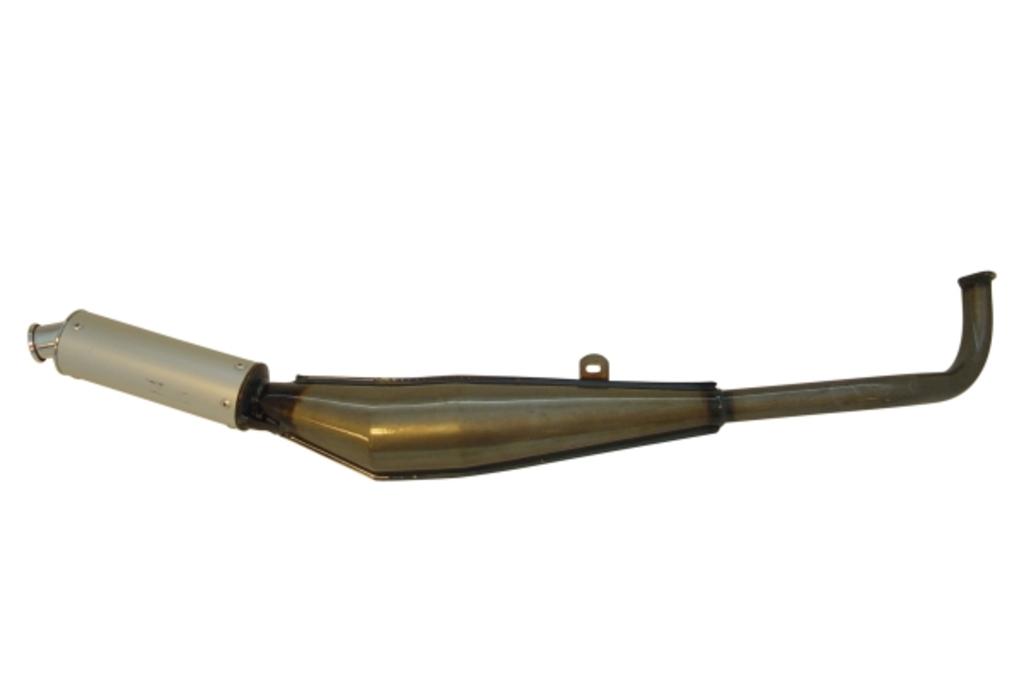Tecno Auspuff Tomos A3 exp alu-blank