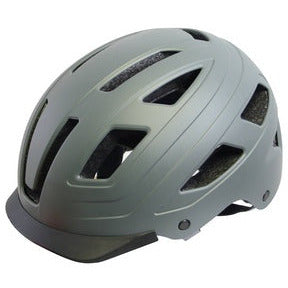 Qt cycle tech Helm urban style matt grau Größe m 54-58 cm 2810386