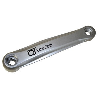 Qtcychectech Qt Cycle Tech Kurbel links Stahl Kunststoff Grau 170 mm 0702793