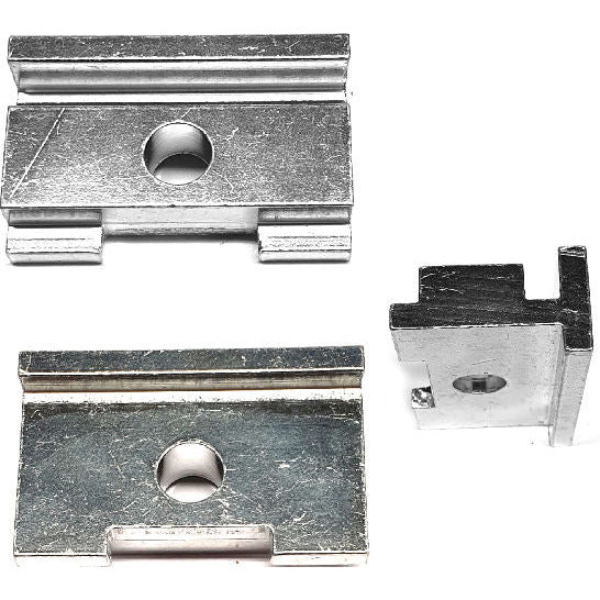 BLS Standardadapterplatte Aluminium schmal breit