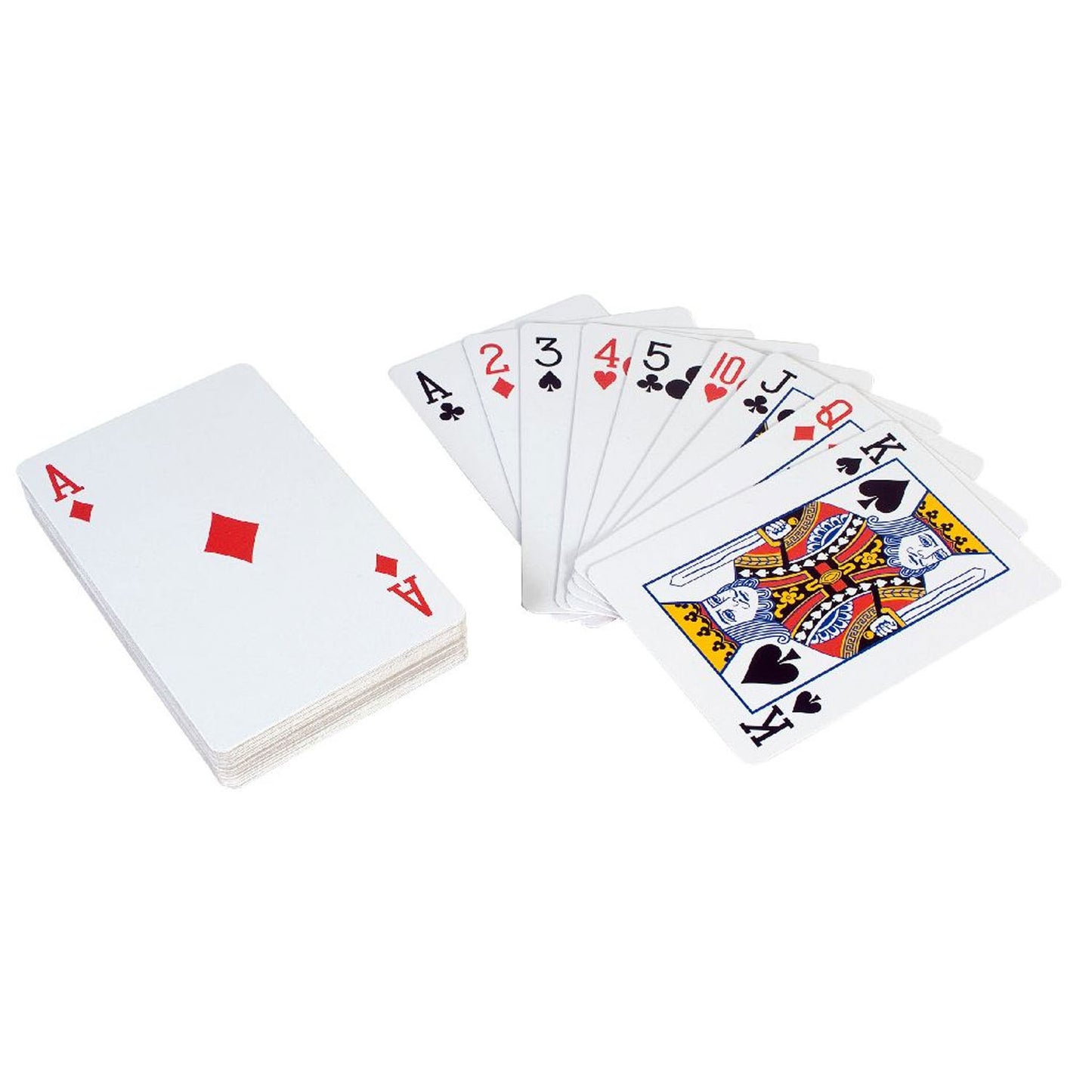 Großkartenspiel im Freien