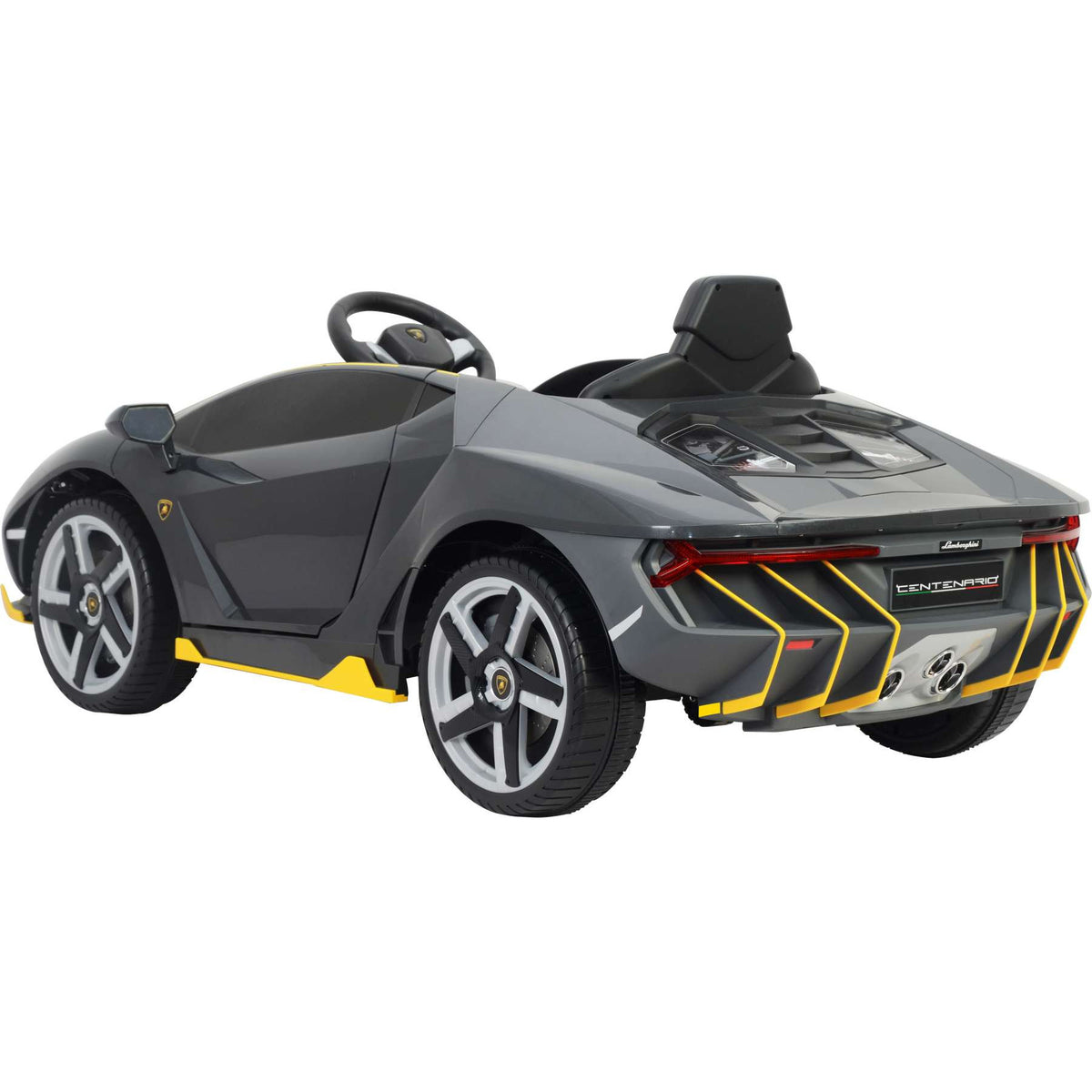 Lamborghini Centenario Grau Elektroauto mit Fernsteuerung 12 Volt