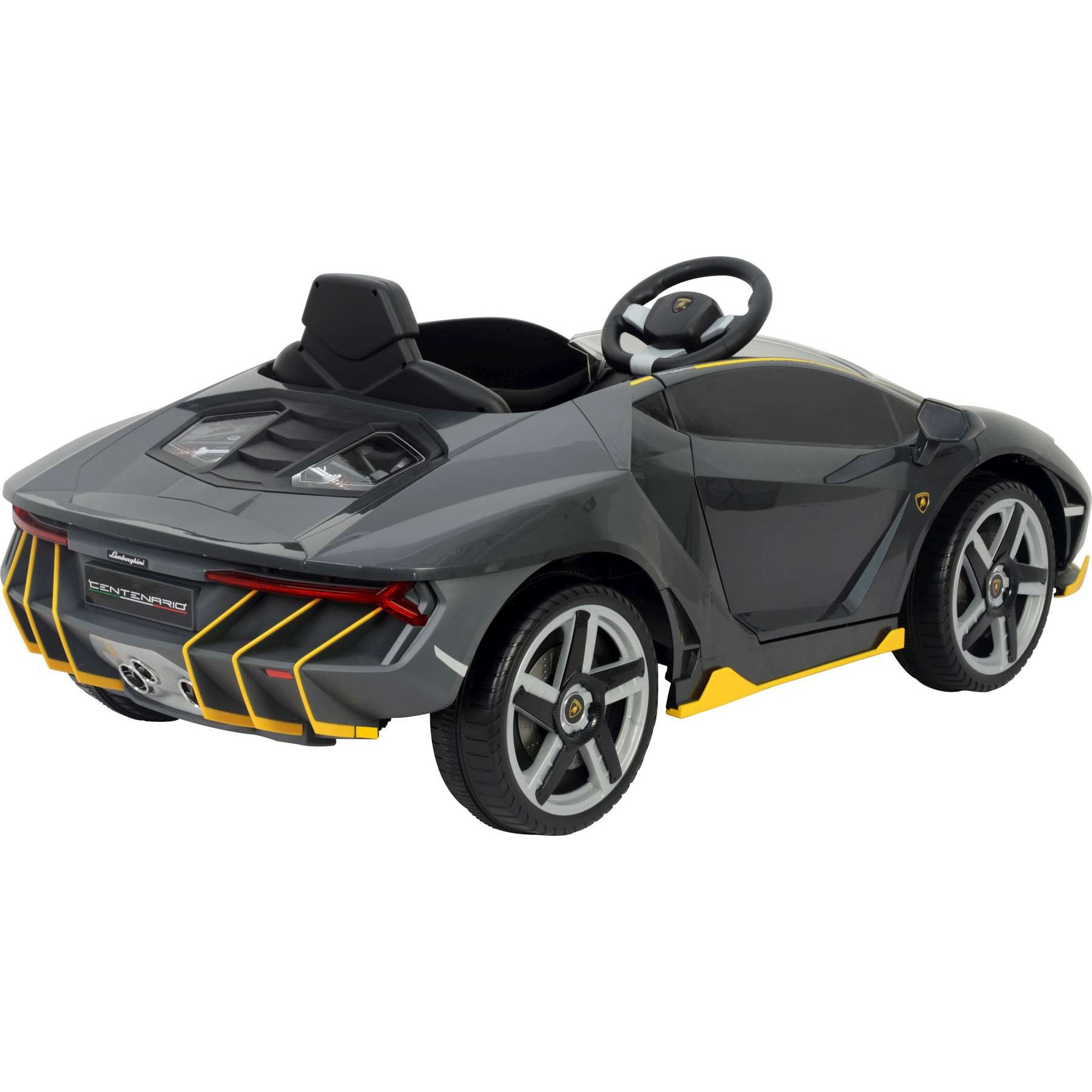 Lamborghini Centenario Grau Elektroauto mit Fernsteuerung 12 Volt