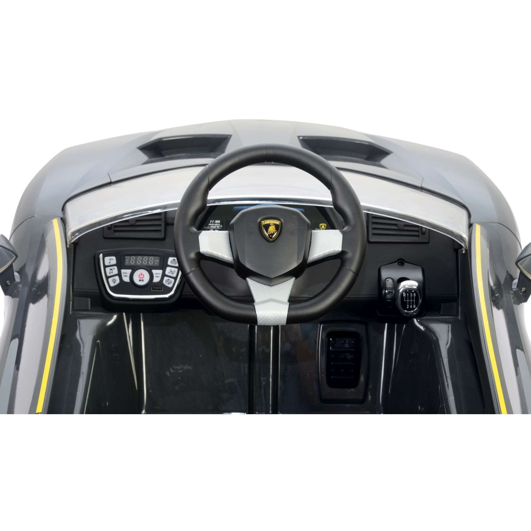 Lamborghini Centenario Grau Elektroauto mit Fernsteuerung 12 Volt