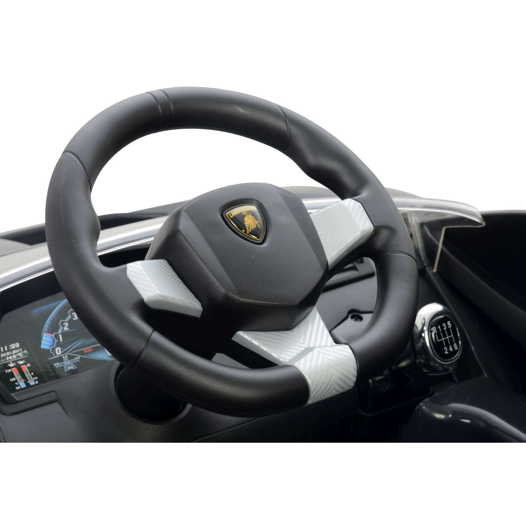 Lamborghini Centenario Grau Elektroauto mit Fernsteuerung 12 Volt