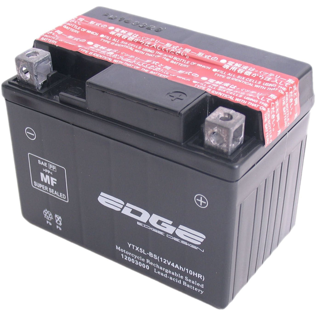 Kantenbatterie CTX5-lbs mit Säureverpackung (11 x 7 x 8,5 cm)
