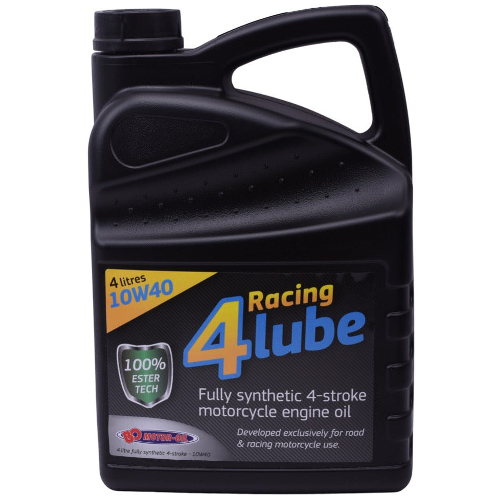 BO Motoröl Motoröl BO RACING 4 Schmiermittel 10W-40 Synth Ester (4L)