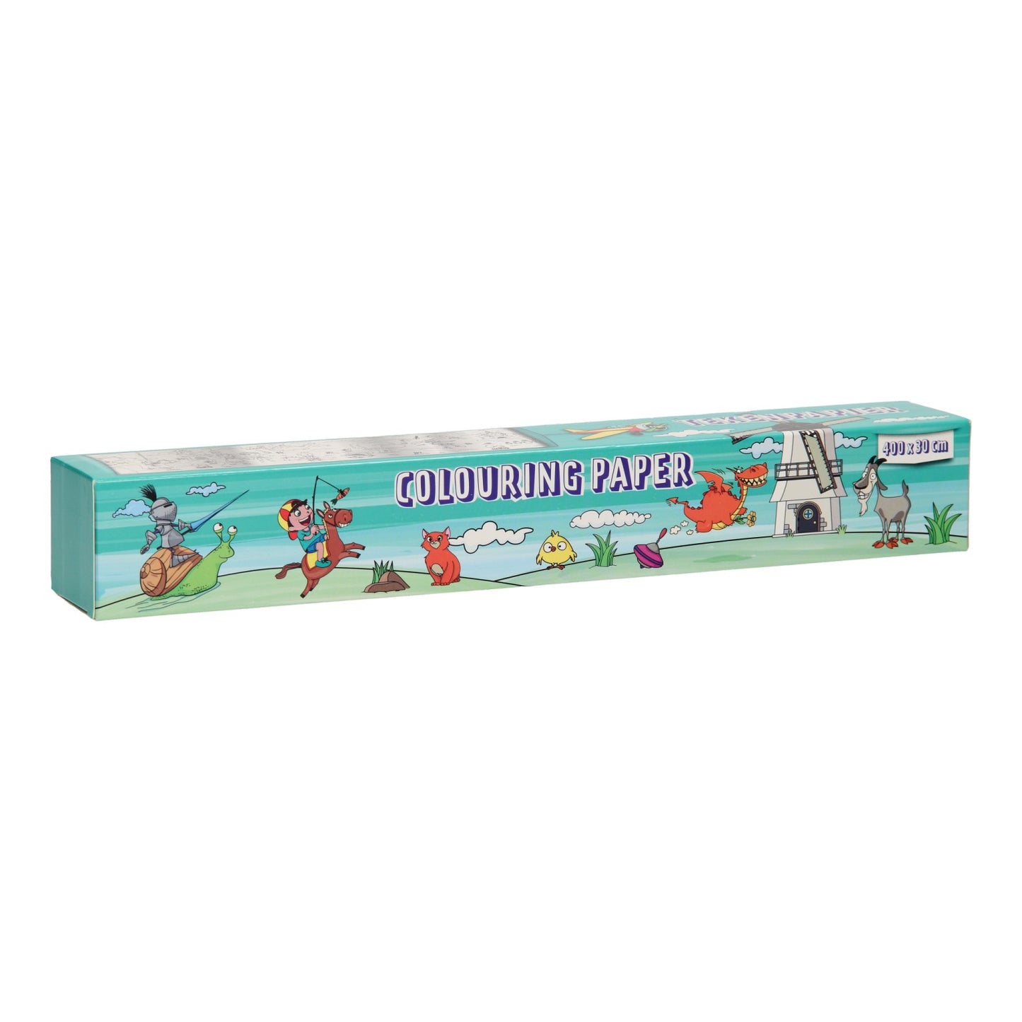 Zeichenpapier auf der Rolle, 4 Meter