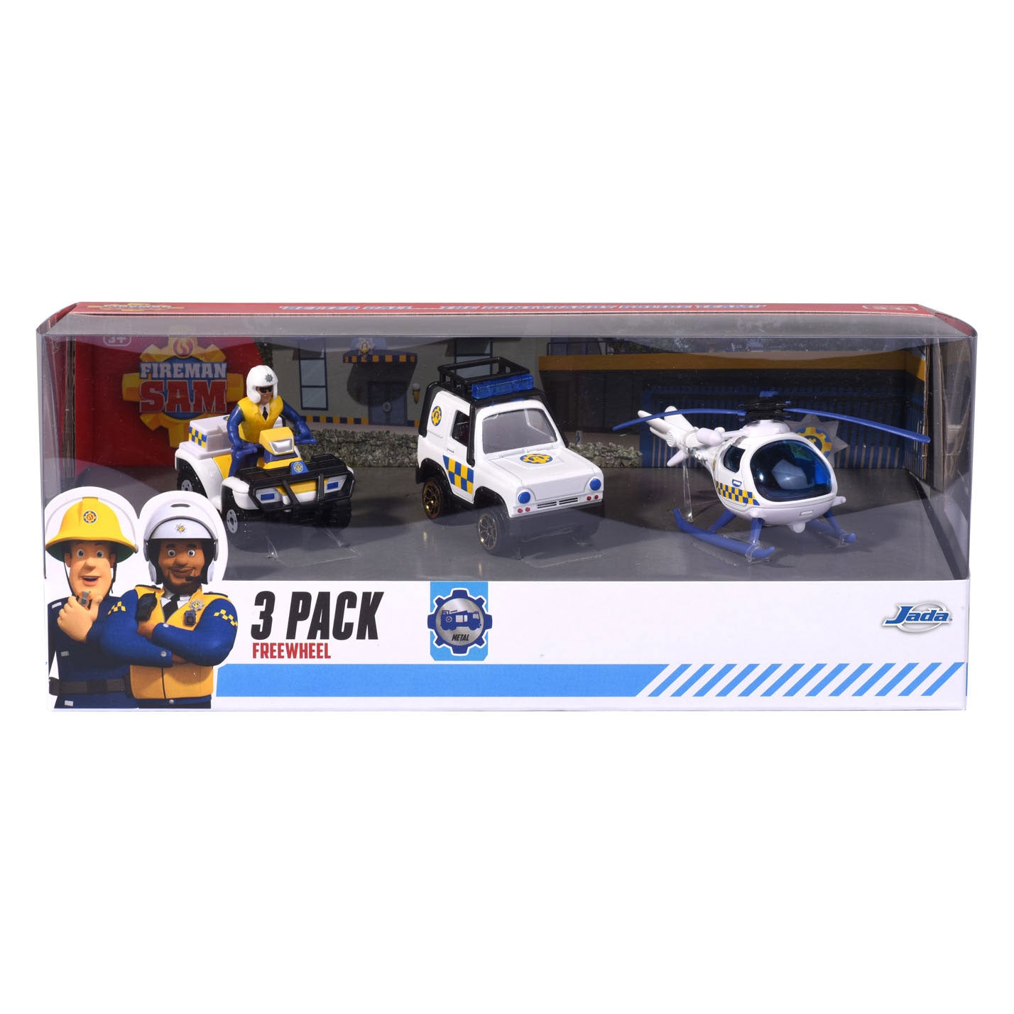 Dickie Fireman Sam Vehicles, 3-Pack