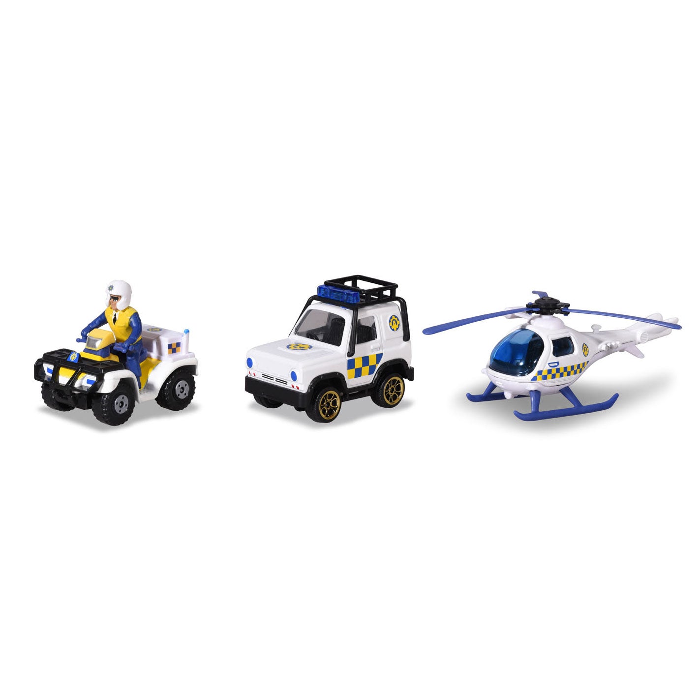 Dickie Fireman Sam Vehicles, 3-Pack