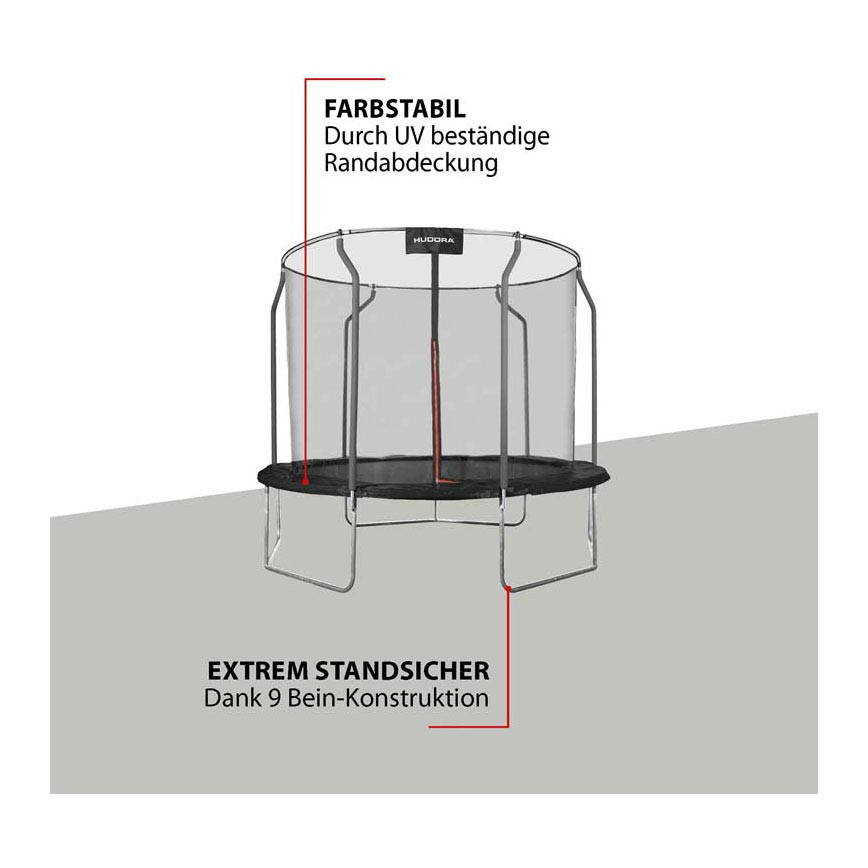 Hudora erster Trampolin 300 V