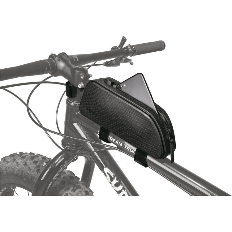 Topeak Bovenbuistas Fast -Fuel Drybag X - wasserdichte Rahmenbeutel, schwarz, 1l