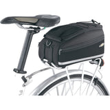 Topeak Dragertas MTS Trunkbag DXP - Schwarz, 22,6 l, Klettverschluss, wasserfest, Flaschenhalter - afbeelding 4