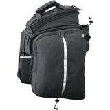 Topeak Dragertas MTS Trunkbag DXP - Schwarz, 22,6 l, Klettverschluss, wasserfest, Flaschenhalter - afbeelding 1