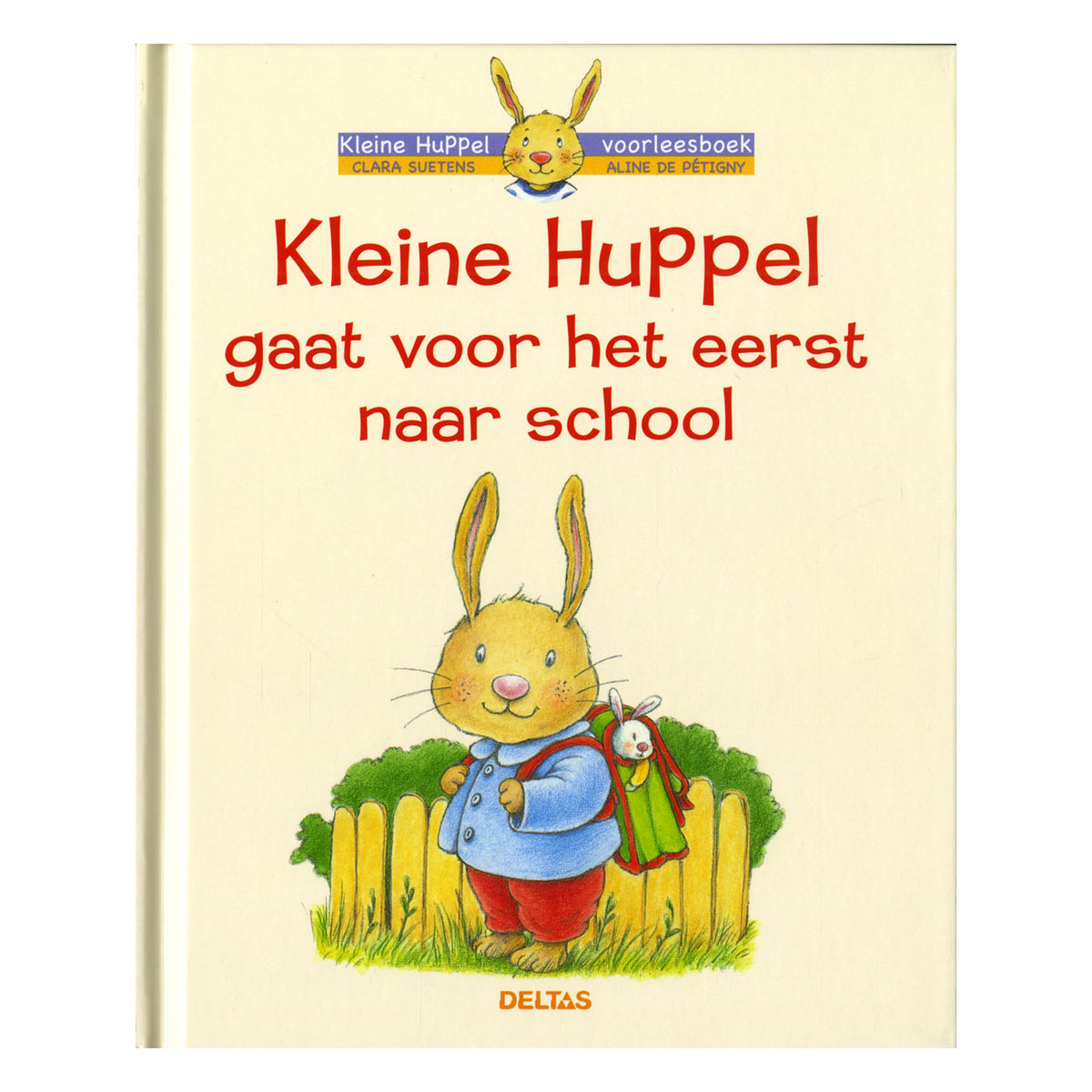Kleine Huppel geht zum ersten Mal zur Schule