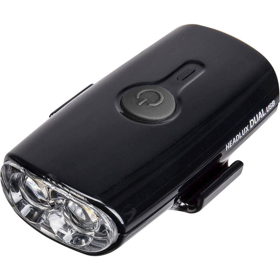 Topeak Helm LED Headlux Dual USB Schwarz