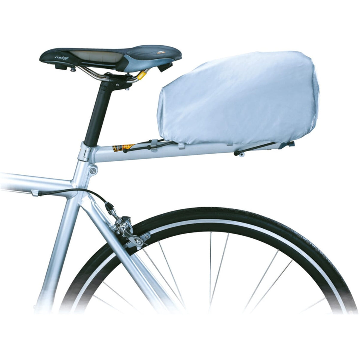 Topeak RX Regenabdeckung - Grau, Nylon, wasserdicht