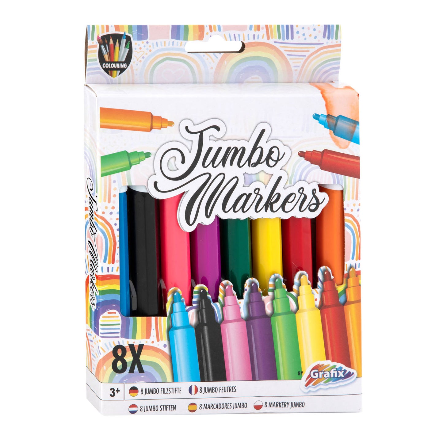 Jumbo Stifts, 8st.