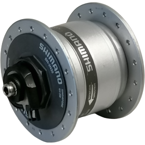 Shimano Hub Dynamo 6V 3 Watt 36 Löcher Fehler Hub Silber
