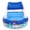 BESTWAY FAMMLIGE ZWEMBAD MIT SONNESSCREEN Sea Captain, 213x155x132Cm