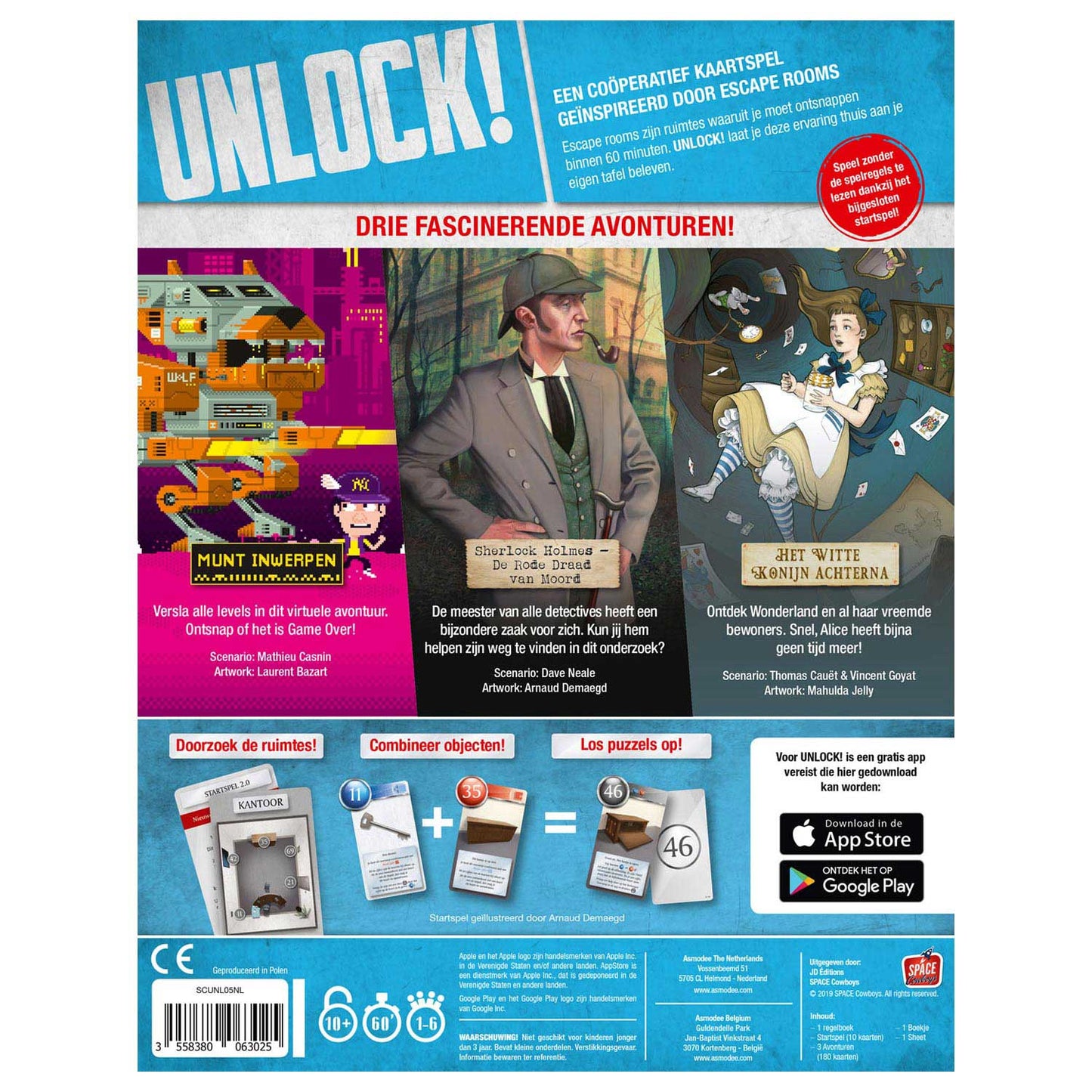 Asmodee entsperren! 5 Heldenabenteuer