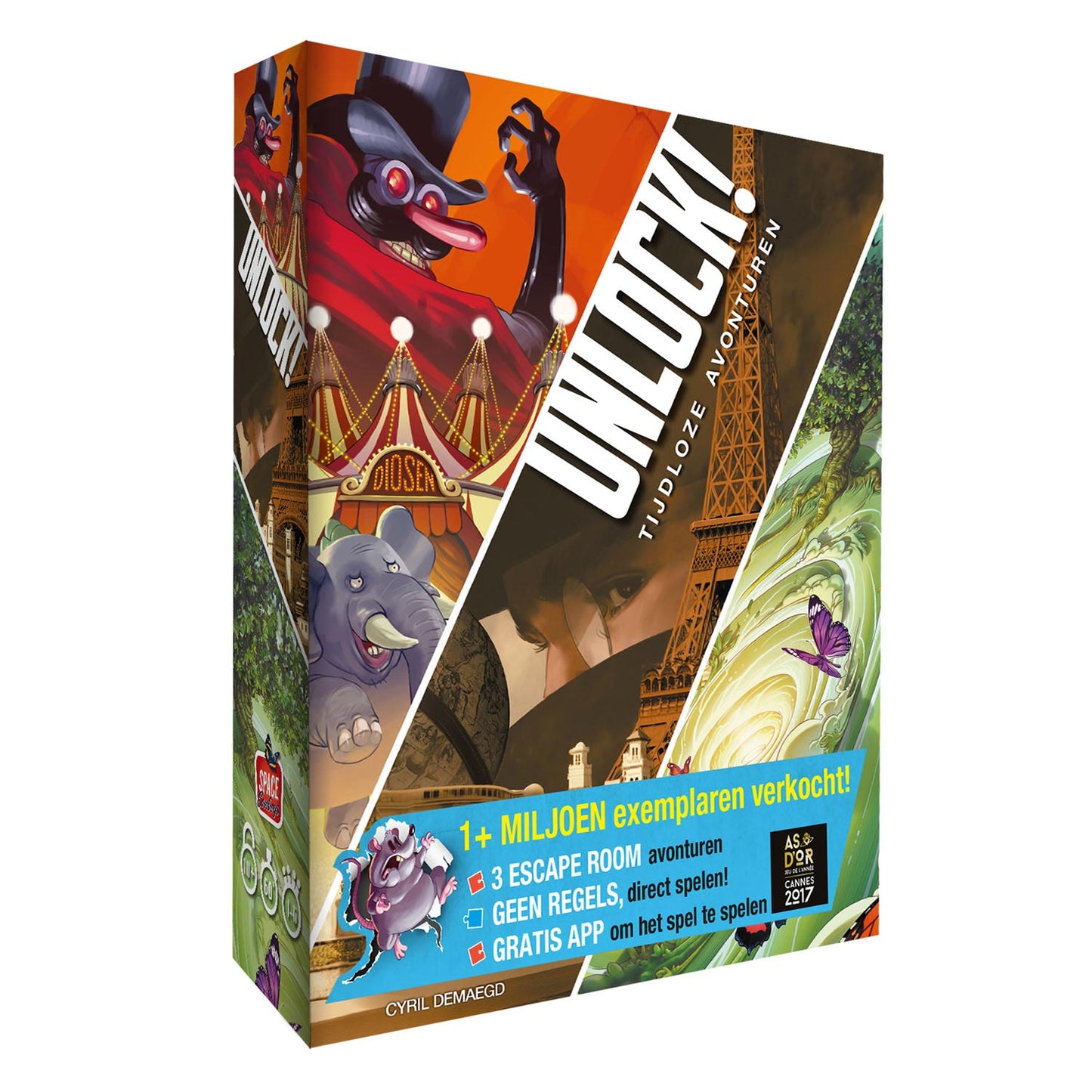Asmodee entsperren! 6 Zeitlose Abenteuer