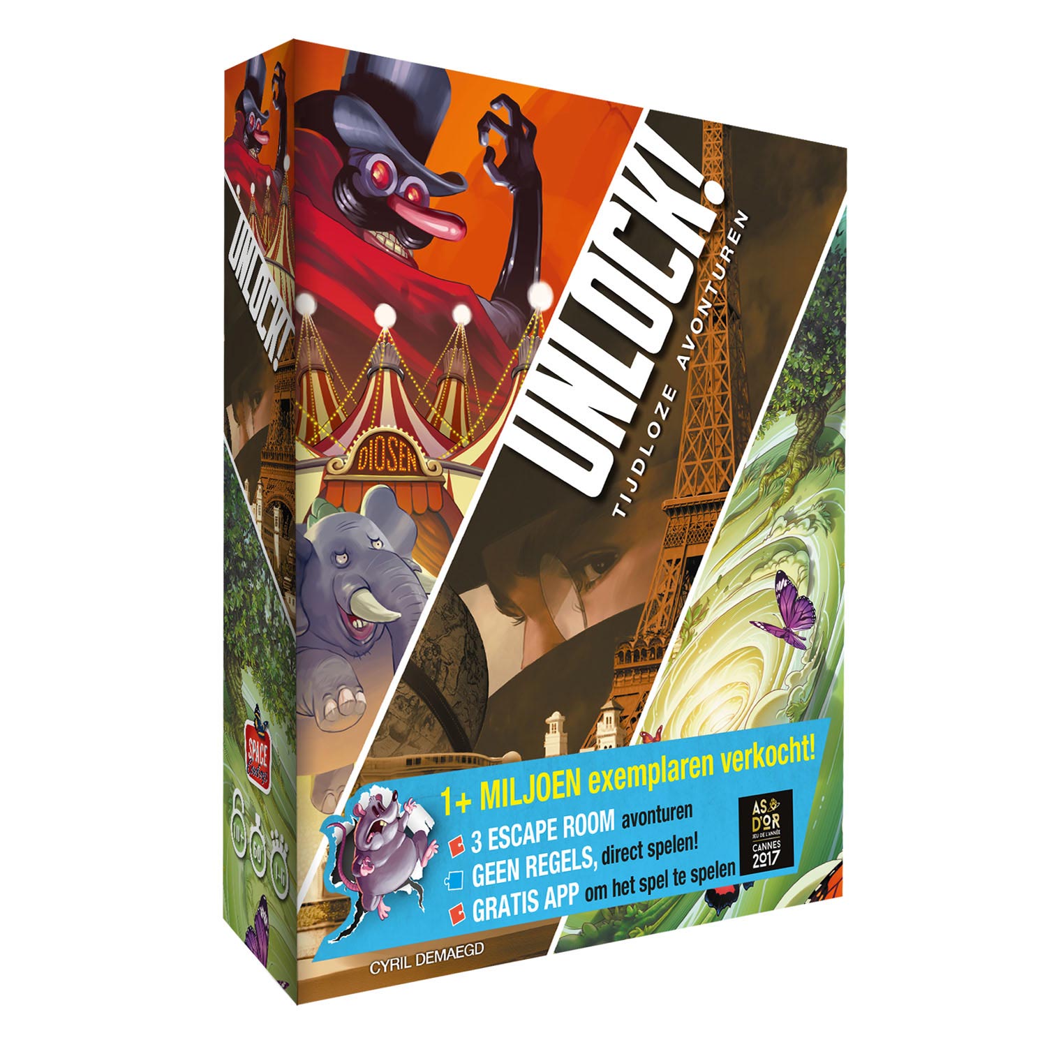 Asmodee entsperren! 6 Zeitlose Abenteuer