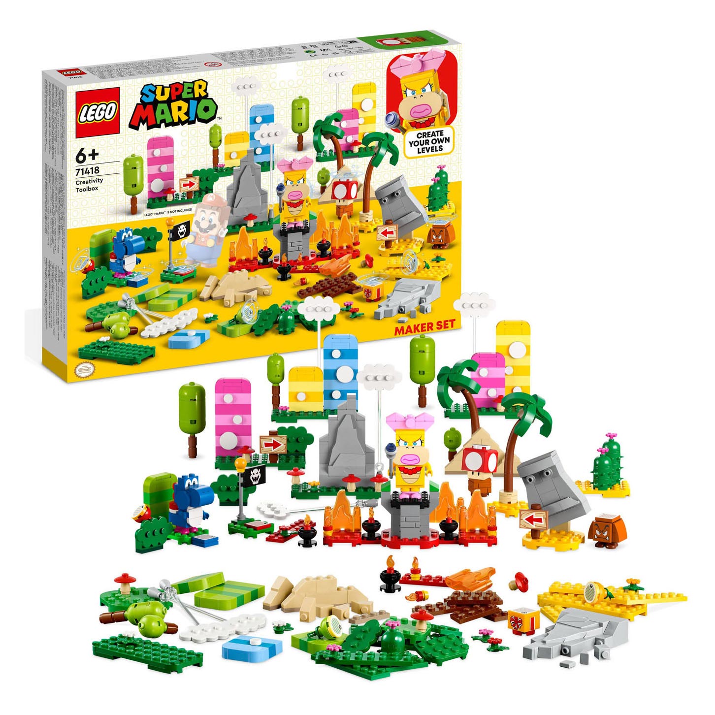 LEGO LEGO Super Mario 71418 Macher Set: Creative Toolbox