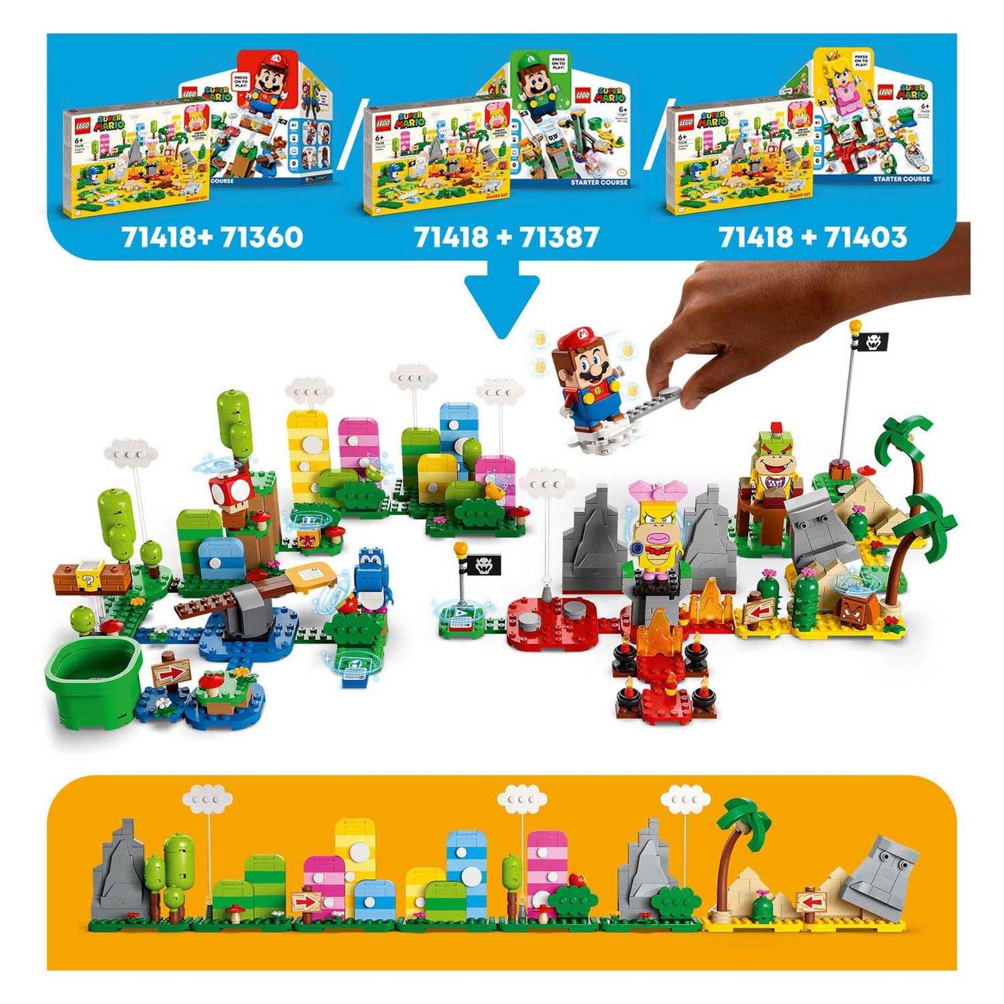 LEGO LEGO Super Mario 71418 Macher Set: Creative Toolbox