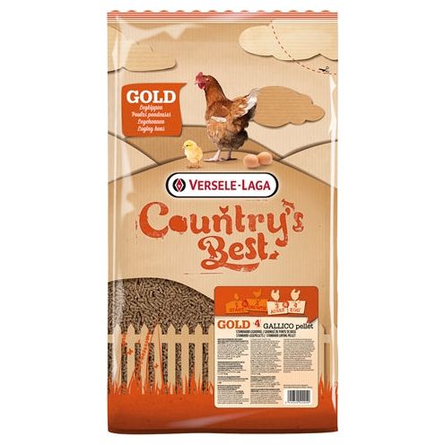 Versele-Laga Country Best Gold 4 Gallico Pelletleg Grain
