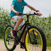Volare Gradient Kinderfahrrad - Jungen - 24 Zoll - Schwarzes Grüngelb - 7 Geschwindigkeit - Prime Collection