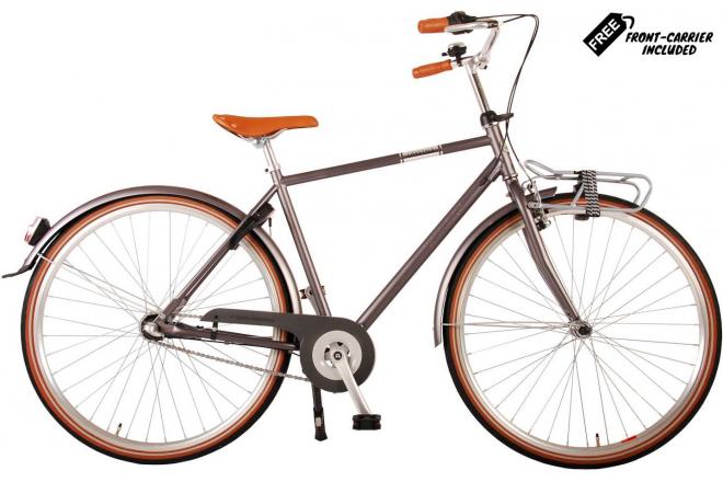 Volare Lifestyle Boy Bike Teen 48 cm Low Sattel Stand Grey 3 Gänge