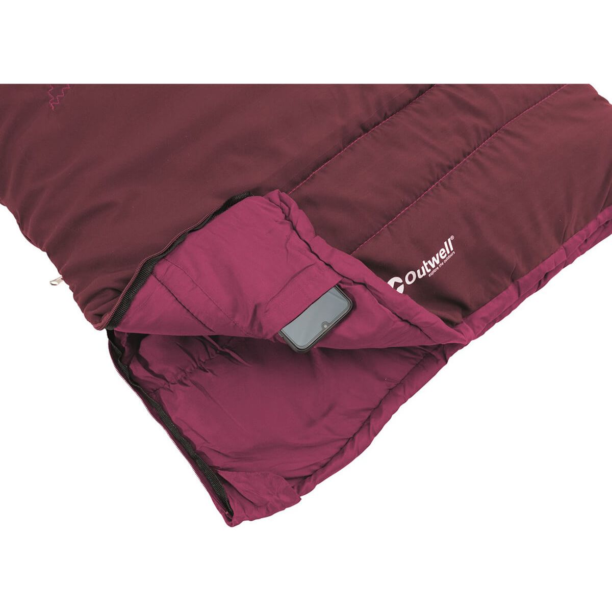 Outwell Champ Kids Schlafsack rot