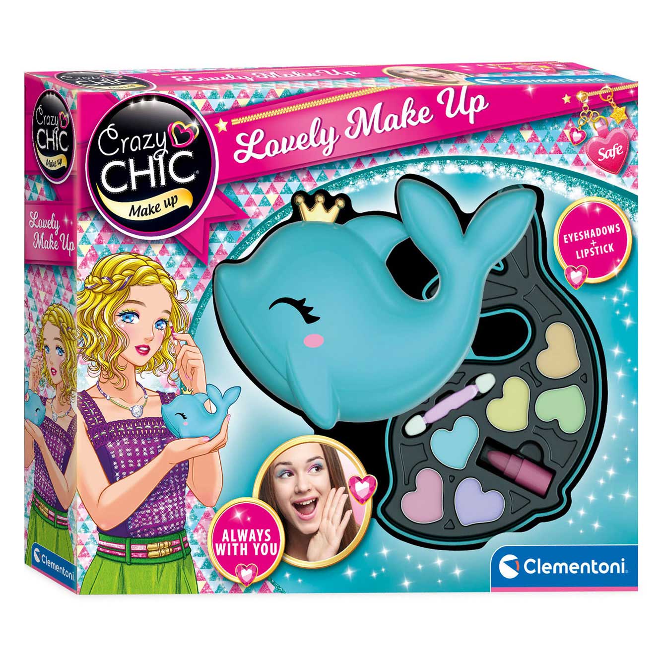 Clementoni Crazy Chic Make-up Delphin