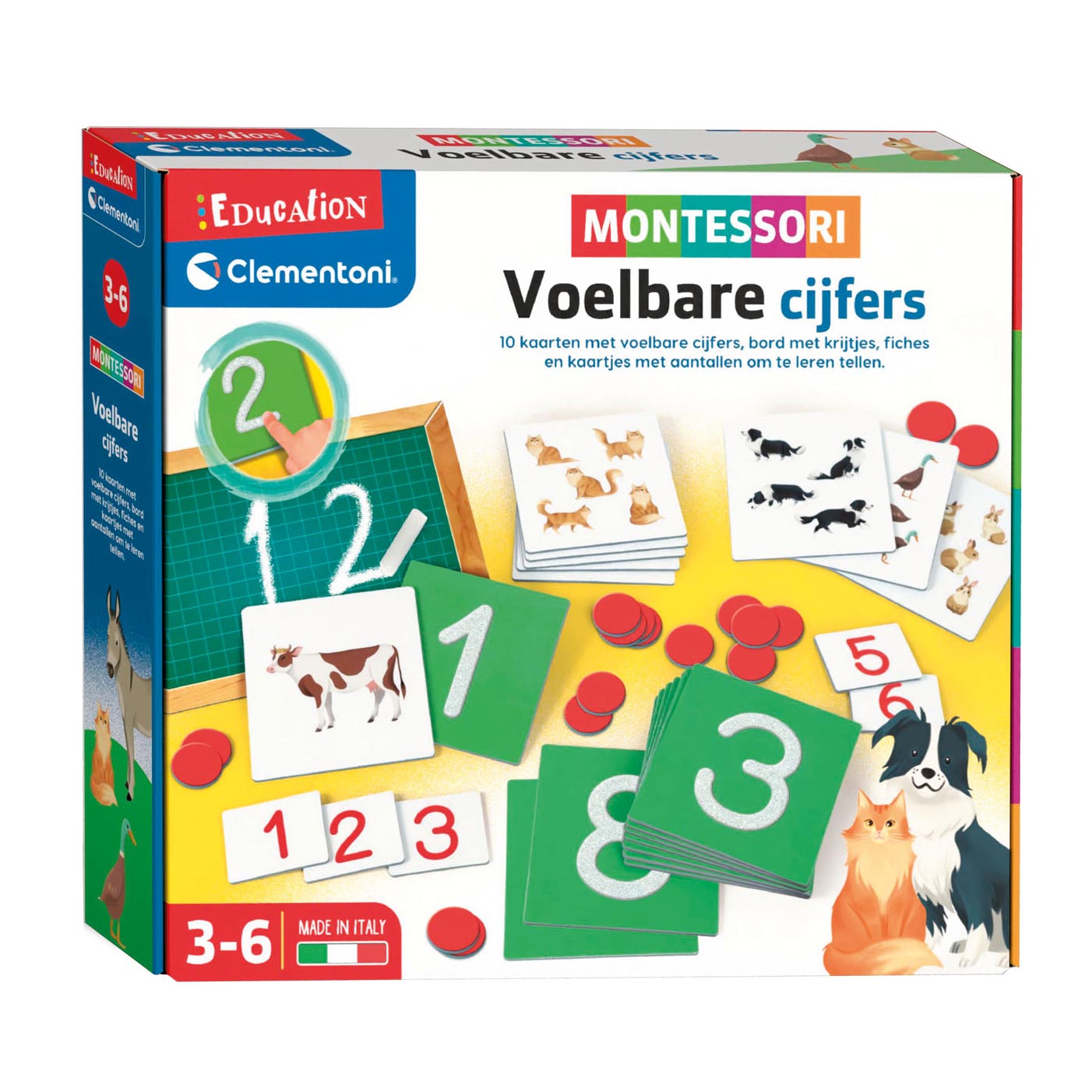 Clementoni Education Montessori gefühlte Zahl