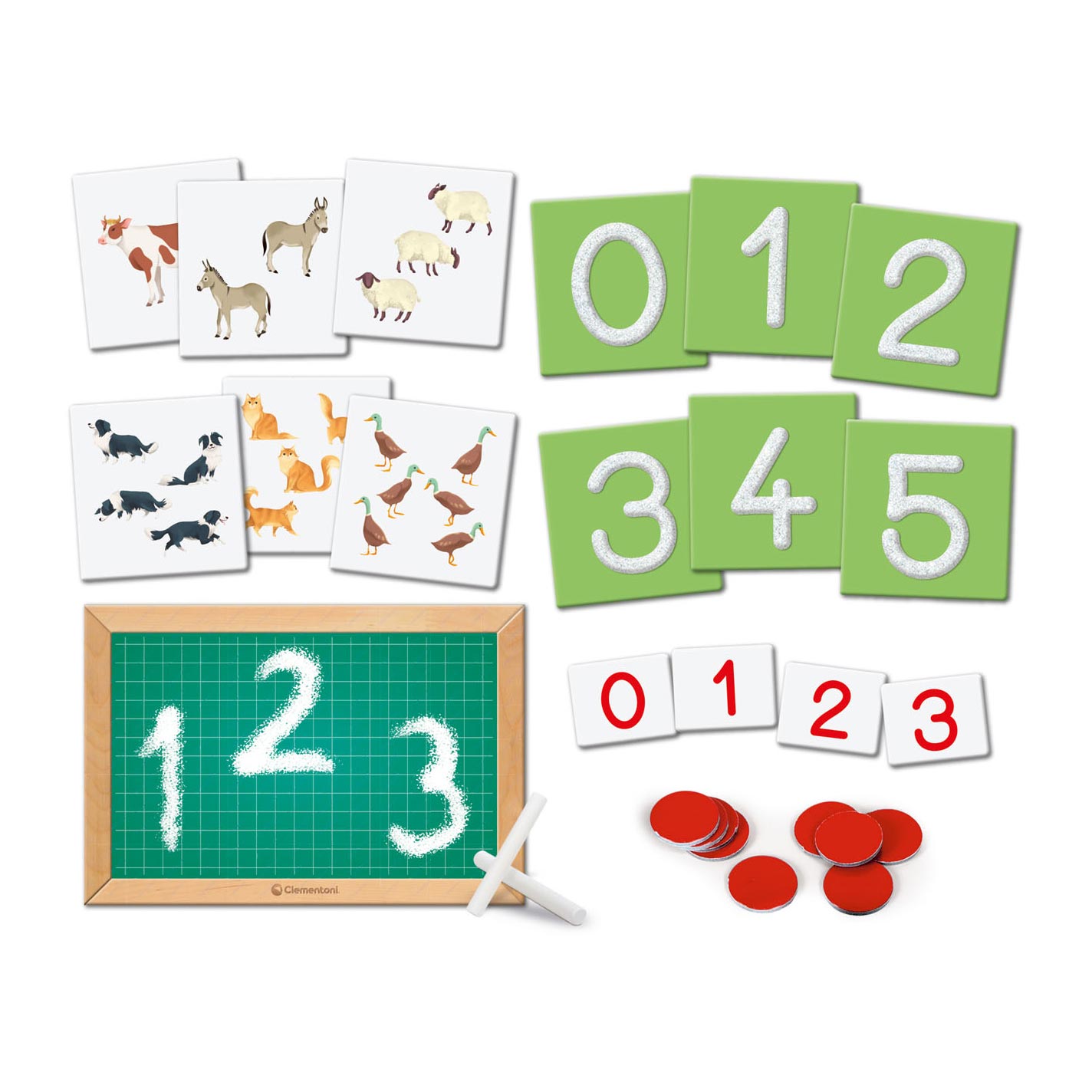 Clementoni Education Montessori gefühlte Zahl