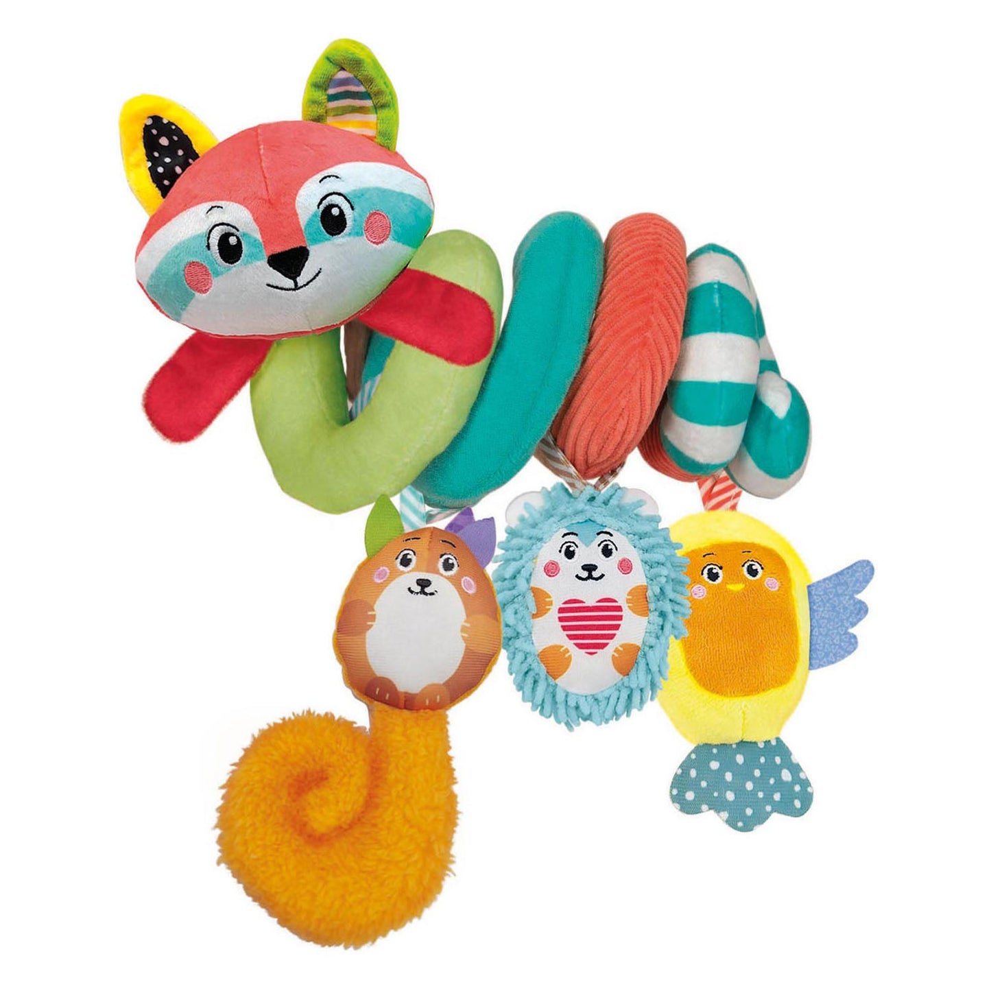 Clementoni Baby weicher Aktivität Spiralwaschbär
