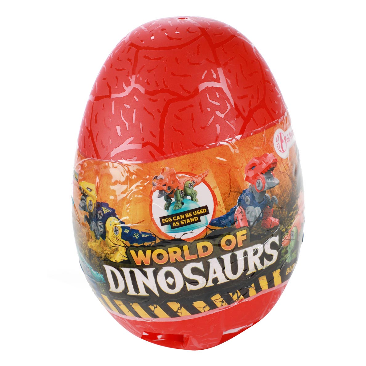 Welt der Dinosaurier in Ei abgebaut