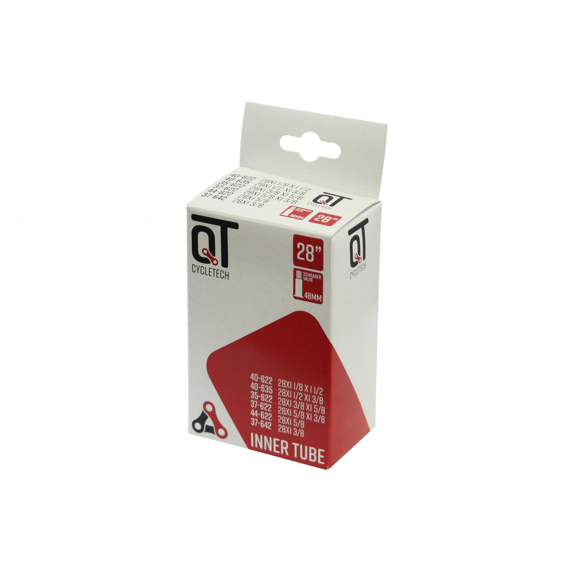 Qtcycletech Qt schlauch av17 28 zoll 37 42-622 28x13 8 av 48 mm 2217376