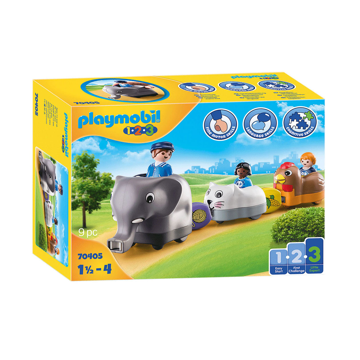 Playmobil 1.2.3. Tierzug 70405