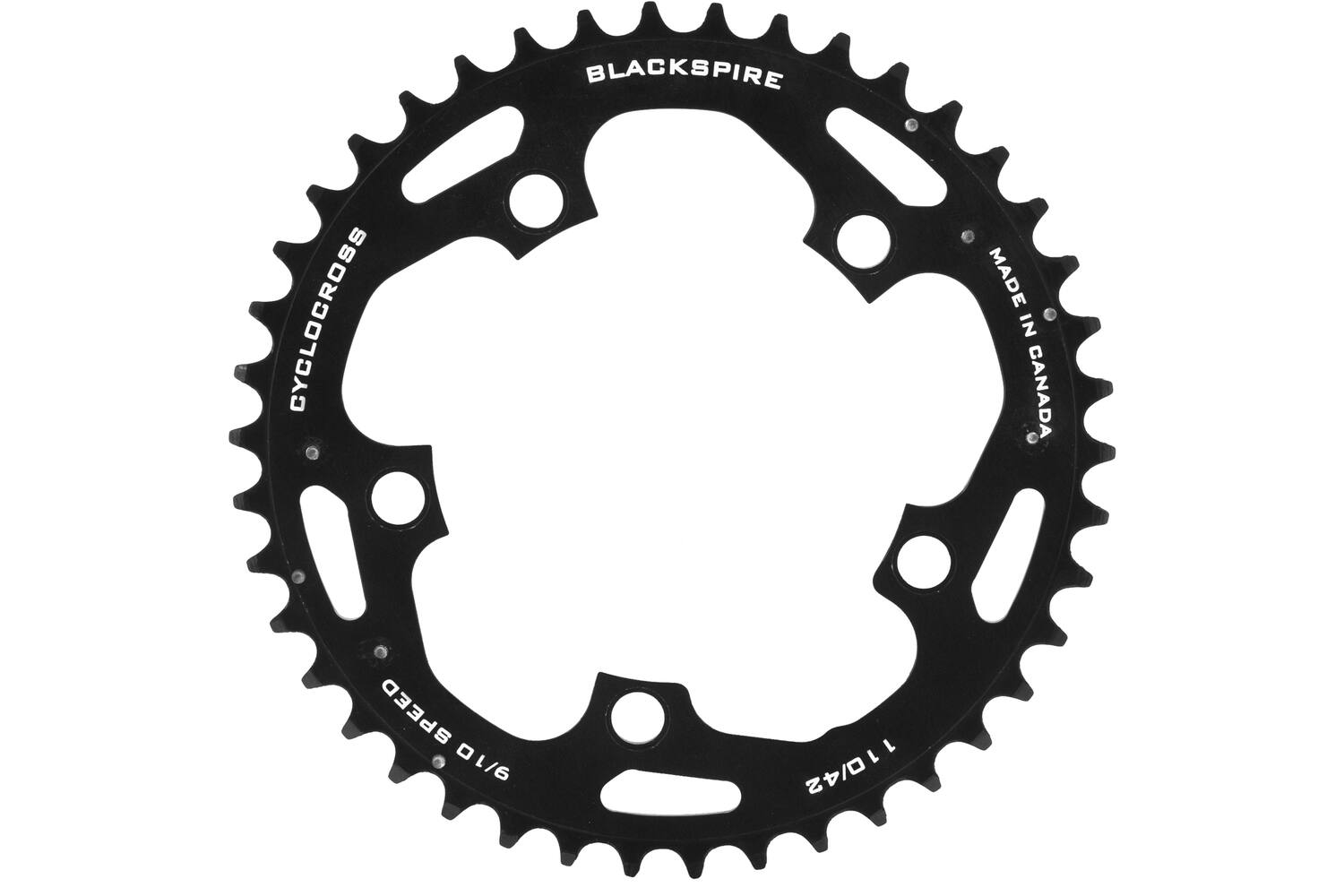 Schwarzgepressig - Kette Top Cyclocross 110 42