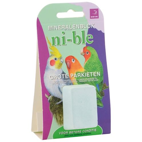 Esve Ni-BLE-Mineralblock großer Sittichegrün