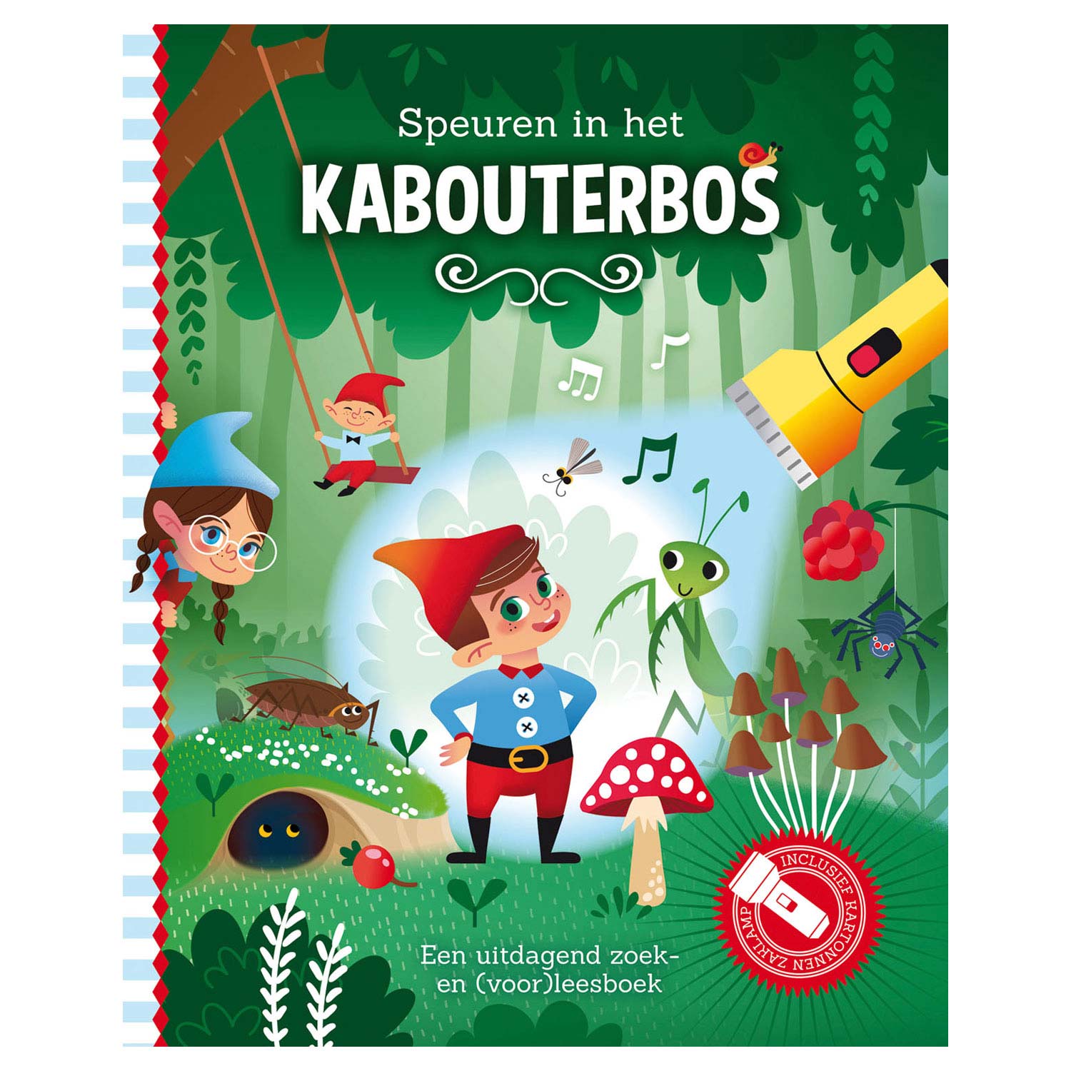 Suchen Sie in der Kabouterbos + Partboard Taschenlampe