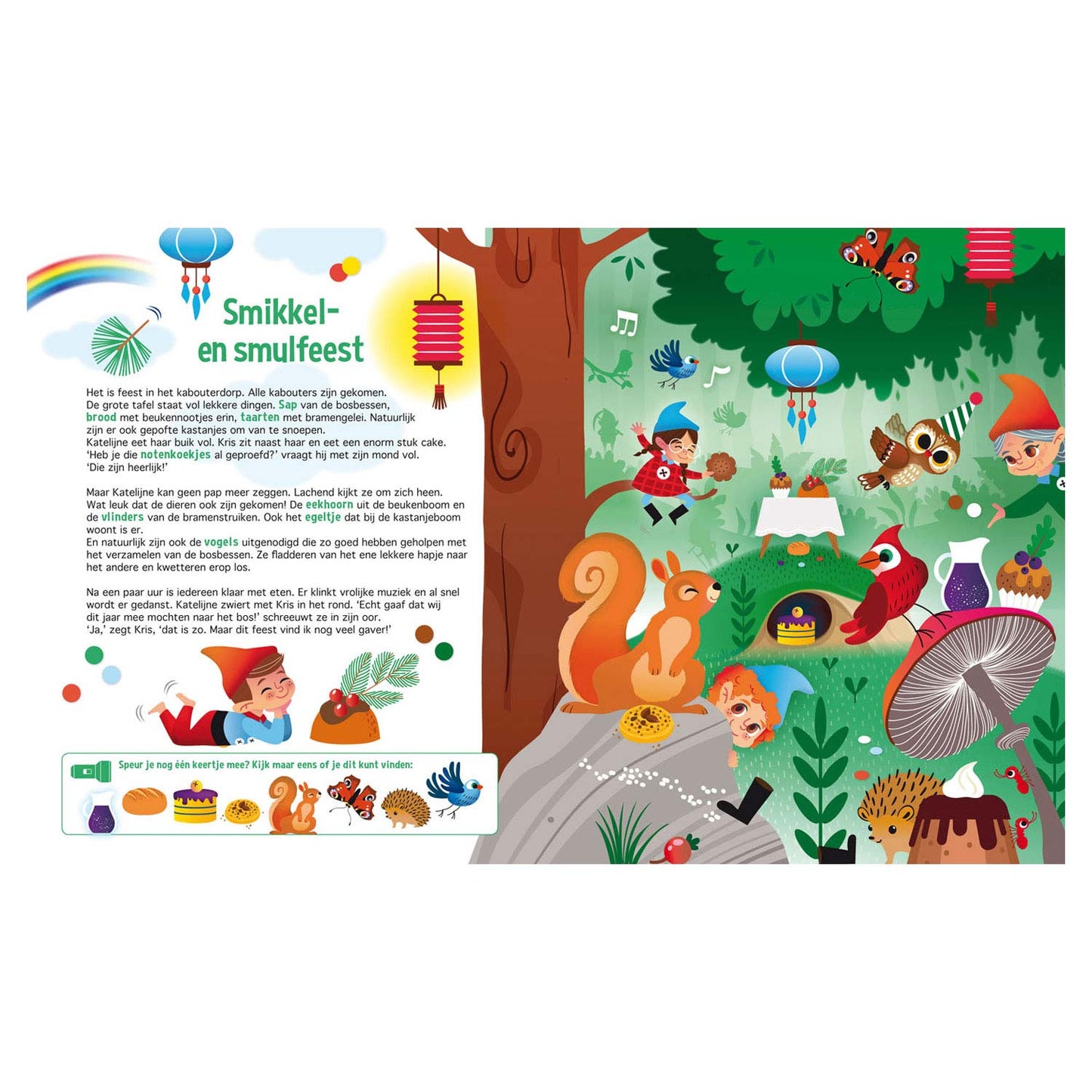Suchen Sie in der Kabouterbos + Partboard Taschenlampe