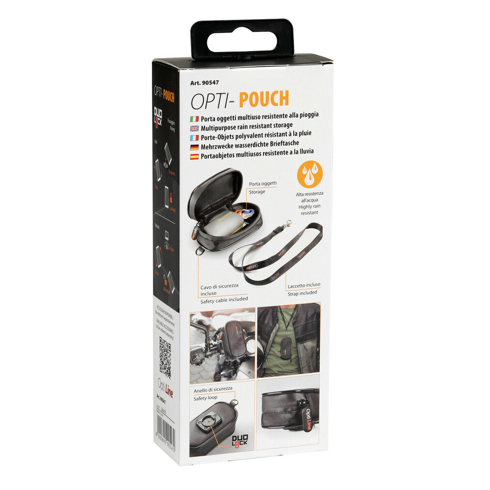Lampa Opti Pouch Multifunktions-Lenkertasche mit Regenschutz