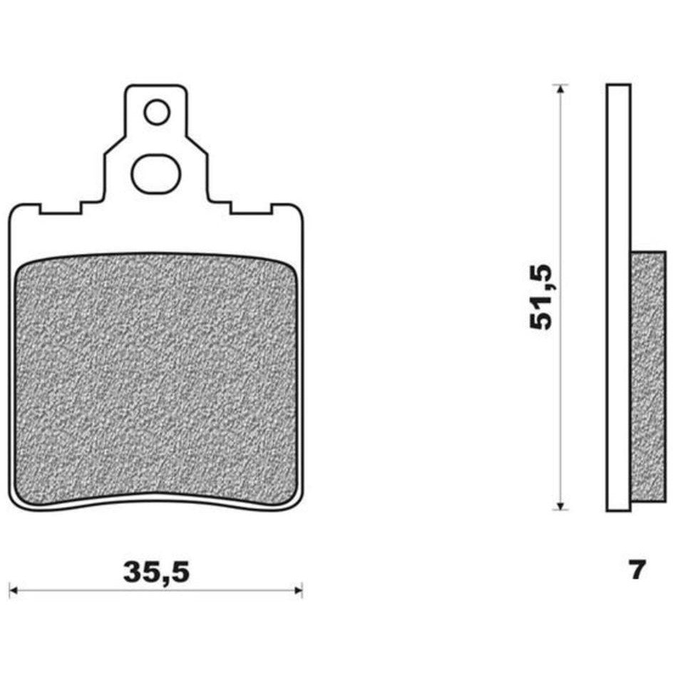 NEWFRen Bremsblock Set FD0103