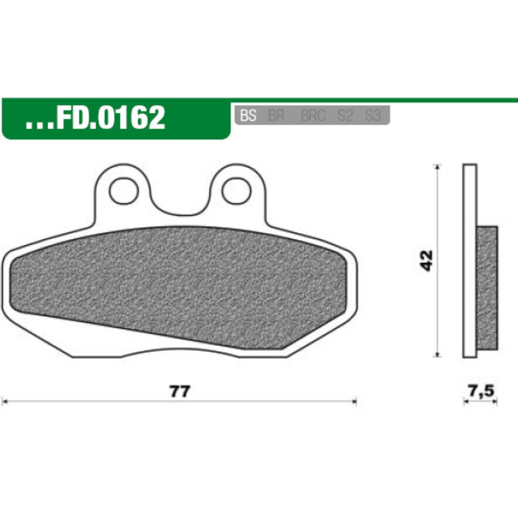 Newfren Bremsblock Set FD0162
