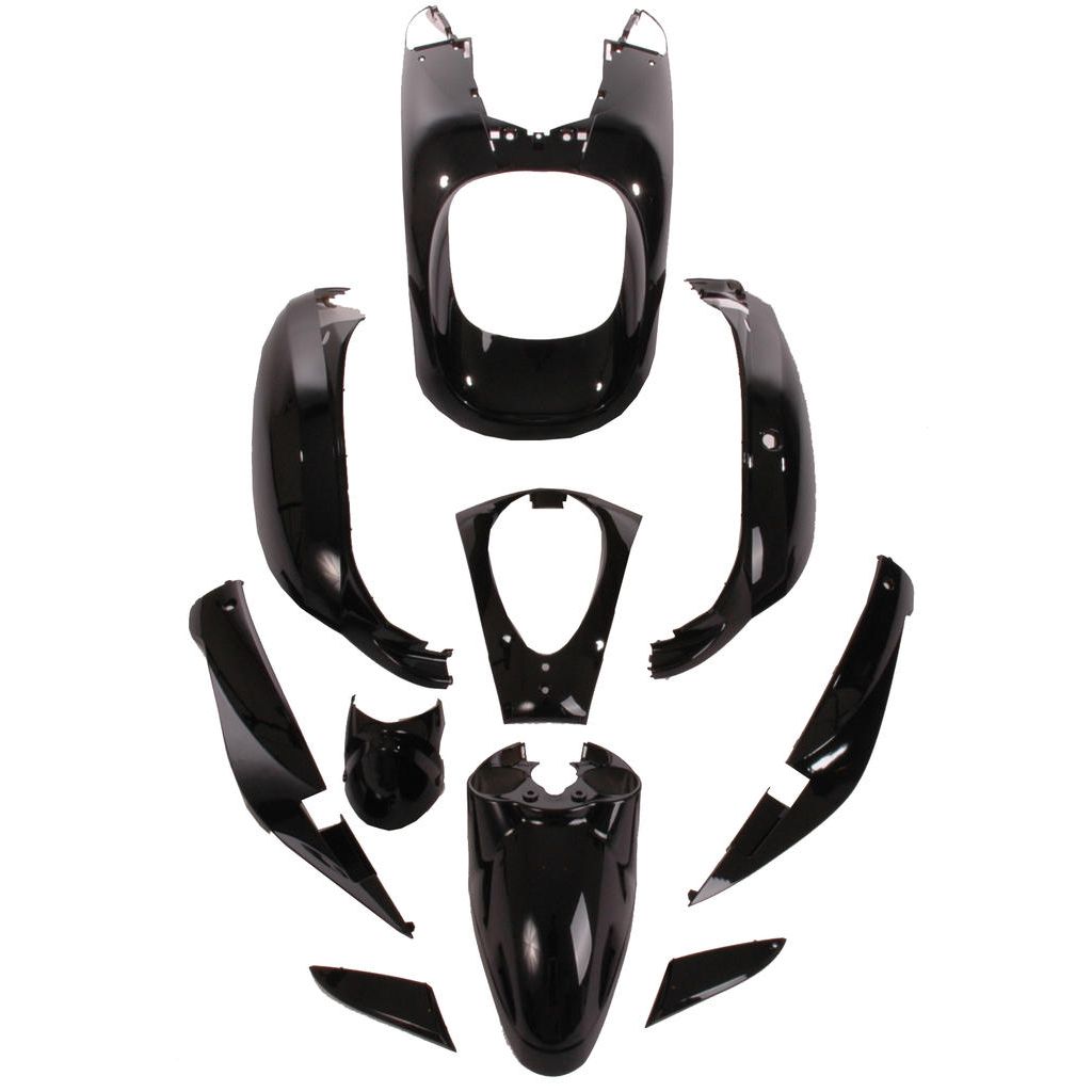 E-in Cap Set 10-teilige Schwarz | Mio