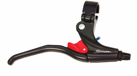 Saccon Brake Set V-Brems mit Parkständer schwarz