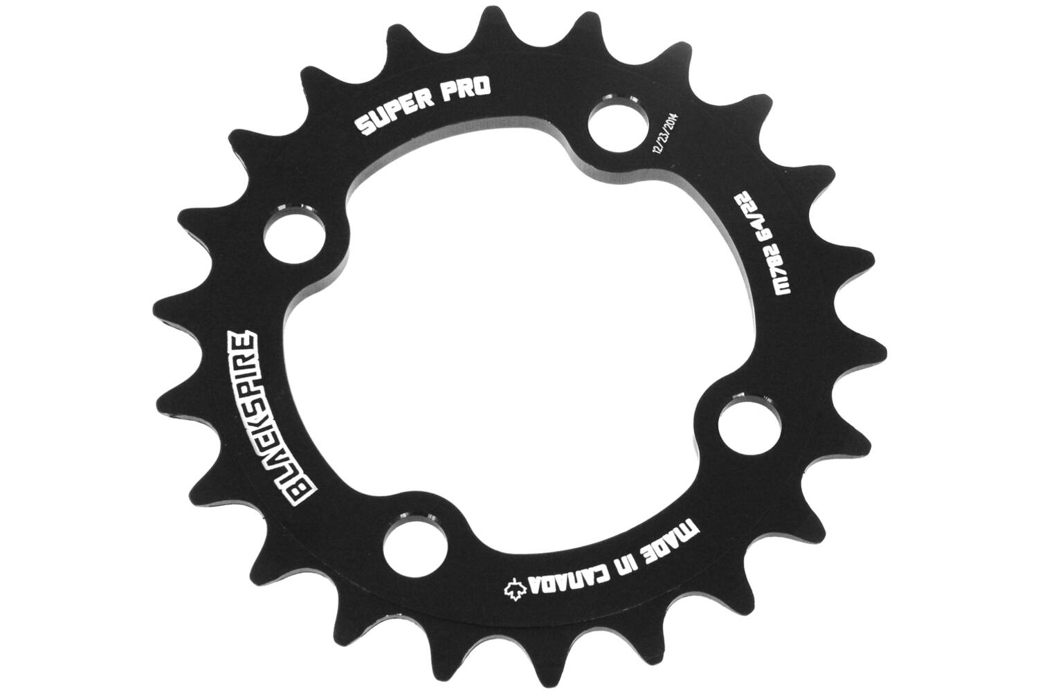 Schwarzgepresst - ketten top mtb Super Pro 64 22 Schwarz